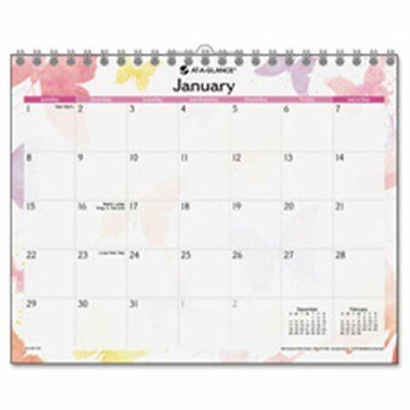 AT-A-GLANCE Mthly Wall Calendar, 12 Mths, Jan-Dec, 1MPP, 15 in. x 12 in., Multi AT463694